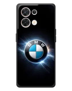 Чехол для OPPO Reno 8 5G с картинкой «BMW — неоновое сияние»