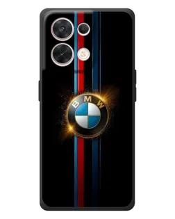 Чехол для OPPO Reno 8 5G с картинкой «BMW M-Power неон»