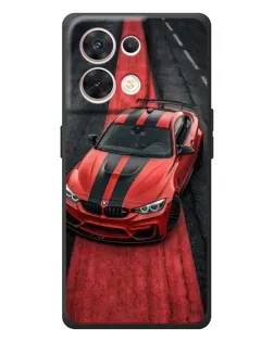 Чехол для OPPO Reno 8 5G с картинкой «BMW на красной дорожке»