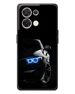 Чехол для OPPO Reno 8 5G с картинкой «BMW — ночной взгляд»