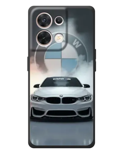 Чехол для OPPO Reno 8 5G с картинкой «BMW в белом дыму» Чехол для OPPO Reno 8 5G с картинкой «BMW в белом дыму»