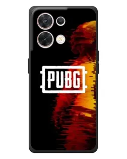 Чехол для OPPO Reno 8 5G с картинкой «Яркий логотип PUBG»