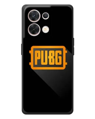 Чехол для OPPO Reno 8 5G с картинкой «PUBG — рамка лого» Чехол для OPPO Reno 8 5G с картинкой «PUBG — рамка лого»