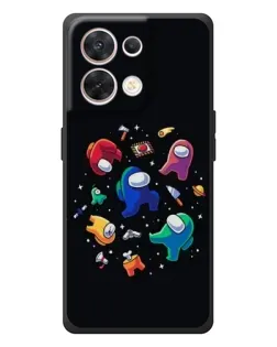 Чехол для OPPO Reno 8 5G с картинкой «Among Us космос» Чехол для OPPO Reno 8 5G с картинкой «Among Us космос»