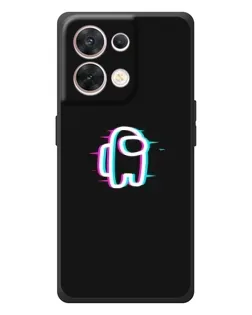 Чехол для OPPO Reno 8 5G с картинкой «Among Us неон» Чехол для OPPO Reno 8 5G с картинкой «Among Us неон»