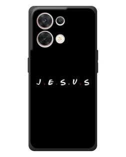 Чехол для OPPO Reno 8 5G с картинкой «Точки веры J.E.S.U.S.»