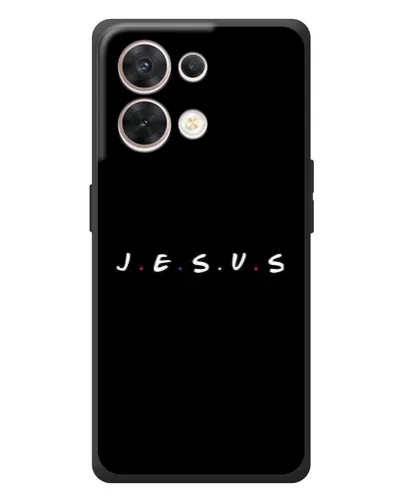 Чехол для OPPO Reno 8 5G с картинкой «Точки веры J.E.S.U.S.» Чехол для OPPO Reno 8 5G с картинкой «Точки веры J.E.S.U.S.»