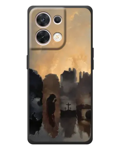 Чехол для OPPO Reno 8 5G с картинкой «Дорога к вере» Чехол для OPPO Reno 8 5G с картинкой «Дорога к вере»