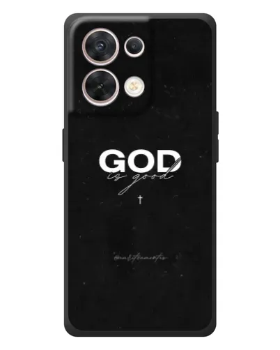 Чехол для OPPO Reno 8 5G с картинкой «GOD — Бог над всем» Чехол для OPPO Reno 8 5G с картинкой «GOD — Бог над всем»
