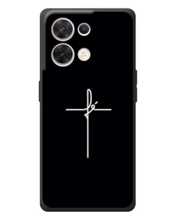 Чехол для OPPO Reno 8 5G с картинкой «Тонкий крест» Чехол для OPPO Reno 8 5G с картинкой «Тонкий крест»