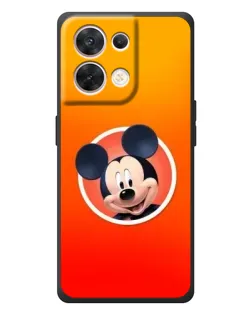 Чехол для OPPO Reno 8 5G с картинкой «Mickey в круге»