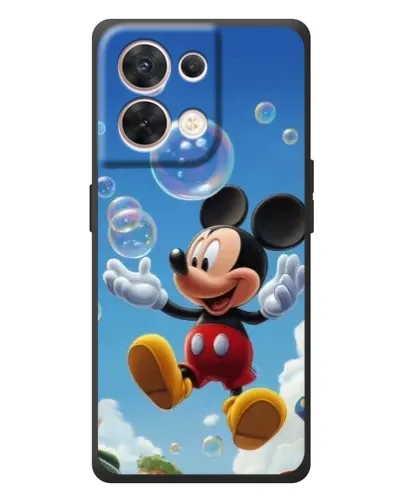 Чехол для OPPO Reno 8 5G с картинкой «Mickey и мыльные пузыри» Чехол для OPPO Reno 8 5G с картинкой «Mickey и мыльные пузыри»