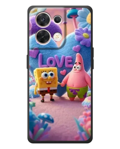 Чехол для OPPO Reno 8 5G с картинкой «Губка Боб Патрик» Чехол для OPPO Reno 8 5G с картинкой «Губка Боб Патрик»