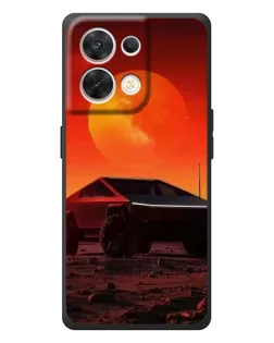 Чехол для OPPO Reno 8 5G с картинкой «Cybertruck на Марсе» Чехол для OPPO Reno 8 5G с картинкой «Cybertruck на Марсе»