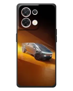 Чехол для OPPO Reno 8 5G с картинкой «Cybertruck в пустыне» Чехол для OPPO Reno 8 5G с картинкой «Cybertruck в пустыне»