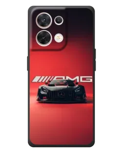 Чехол для OPPO Reno 8 5G с картинкой «Mercedes AMG — красная линия»
