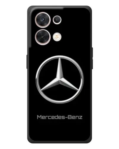 Чехол для OPPO Reno 8 5G с картинкой «Mercedes Silver Logo»