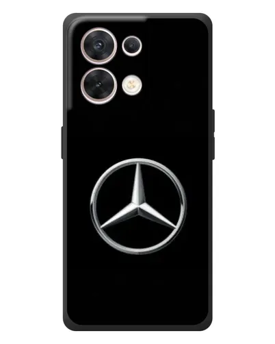 Чехол для OPPO Reno 8 5G с картинкой «Mercedes классический лого»