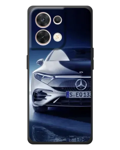 Чехол для OPPO Reno 8 5G с картинкой «Mercedes EQ — будущее»