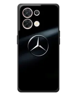 Чехол для OPPO Reno 8 5G с картинкой «Mercedes на металле»