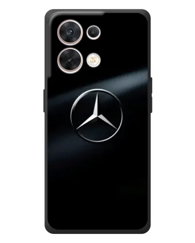 Чехол для OPPO Reno 8 5G с картинкой «Mercedes на металле» Чехол для OPPO Reno 8 5G с картинкой «Mercedes на металле»