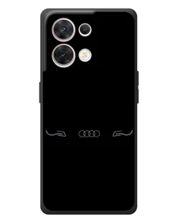 Чехол для OPPO Reno 8 5G с картинкой «Audi — световой подпись» Чехол для OPPO Reno 8 5G с картинкой «Audi — световой подпись»