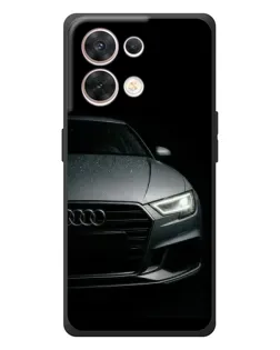 Чехол для OPPO Reno 8 5G с картинкой «Audi — детализация кузова» Чехол для OPPO Reno 8 5G с картинкой «Audi — детализация кузова»