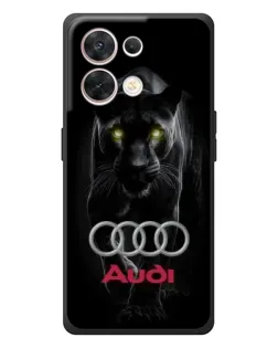 Чехол для OPPO Reno 8 5G с картинкой «Пантера и Audi» Чехол для OPPO Reno 8 5G с картинкой «Пантера и Audi»