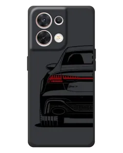 Чехол для OPPO Reno 8 5G с картинкой «Задняя часть Audi — арт» Чехол для OPPO Reno 8 5G с картинкой «Задняя часть Audi — арт»