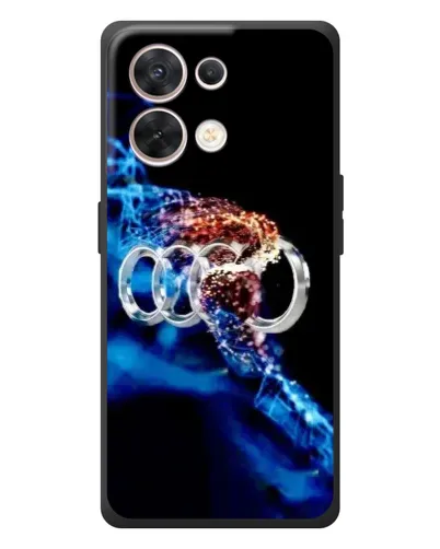 Чехол для OPPO Reno 8 5G с картинкой «Энергия лого Audi»