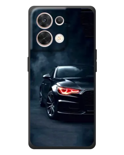 Чехол для OPPO Reno 8 5G с картинкой «Audi — хищный взгляд»