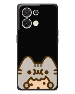 Чехол для OPPO Reno 8 5G с картинкой «Пушин на черном» Чехол для OPPO Reno 8 5G с картинкой «Пушин на черном»