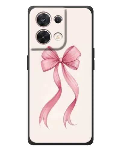 Чехол для OPPO Reno 8 5G с картинкой «Розовый бант»