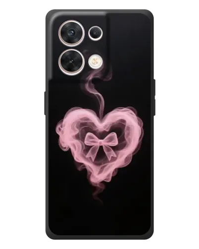 Чехол для OPPO Reno 8 5G с картинкой «Дымчатое сердце»