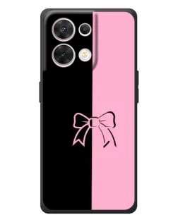 Чехол для OPPO Reno 8 5G с картинкой «Половинки банта» Чехол для OPPO Reno 8 5G с картинкой «Половинки банта»