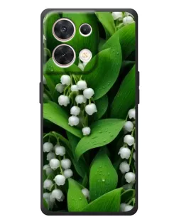 Чехол для OPPO Reno 8 5G с картинкой «Ландыши в зелени»