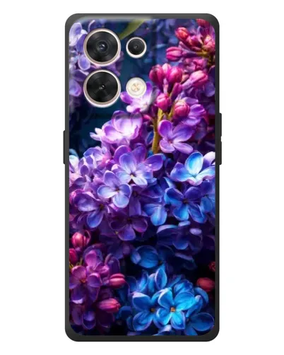 Чехол для OPPO Reno 8 5G с картинкой «Сиреневый цвет»