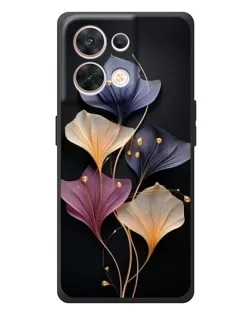 Чехол для OPPO Reno 8 5G с картинкой «Лиловые цветы грации»