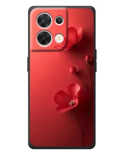 Чехол для OPPO Reno 8 5G с картинкой «Маковые соцветия»