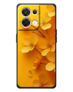 Чехол для OPPO Reno 8 5G с картинкой «Золотые лепестки»