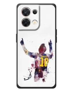 Чехол для OPPO Reno 8 5G с картинкой «Акварельный Месси Барселона» Чехол для OPPO Reno 8 5G с картинкой «Акварельный Месси Барселона»