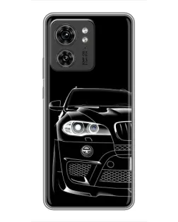 Чехол для OPPO Reno 8 Pro 5G с картинкой «Темный силуэт BMW»