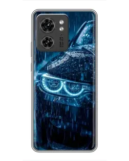 Чехол для OPPO Reno 8 Pro 5G с картинкой «BMW под дождем»