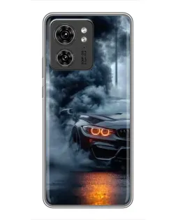 Чехол для OPPO Reno 8 Pro 5G с картинкой «BMW M-Power — абстракция»