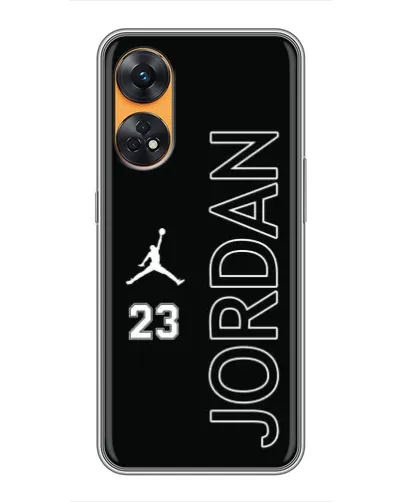Чехол для OPPO Reno 8T с картинкой «Jordan Vertical»