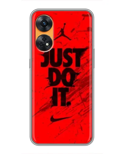 Чехол для OPPO Reno 8T с картинкой «Nike Just Do It»