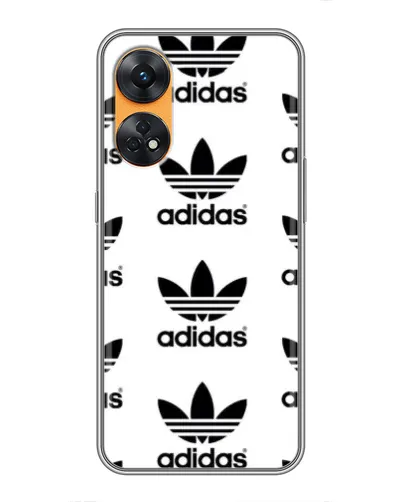 Чехол для OPPO Reno 8T с картинкой «Adidas Pattern» Чехол для OPPO Reno 8T с картинкой «Adidas Pattern»