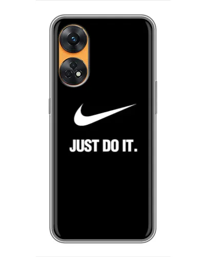 Чехол для OPPO Reno 8T с картинкой «Классический принт Nike»