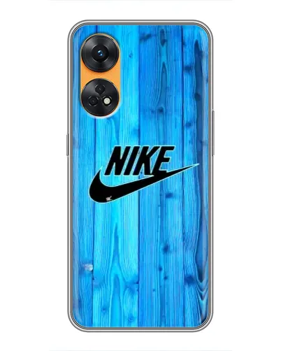 Чехол для OPPO Reno 8T с картинкой «Голубое дерево Nike»
