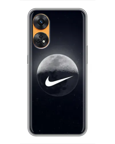 Чехол для OPPO Reno 8T с картинкой «Nike в стиле граффити» Чехол для OPPO Reno 8T с картинкой «Nike в стиле граффити»